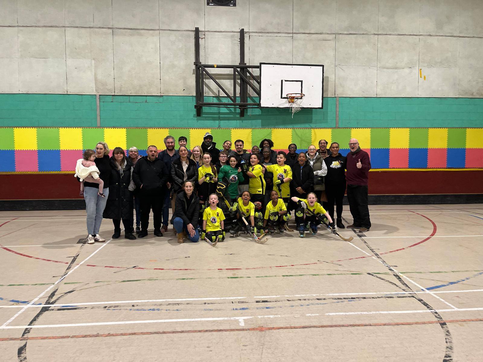 Roller Hockey Players